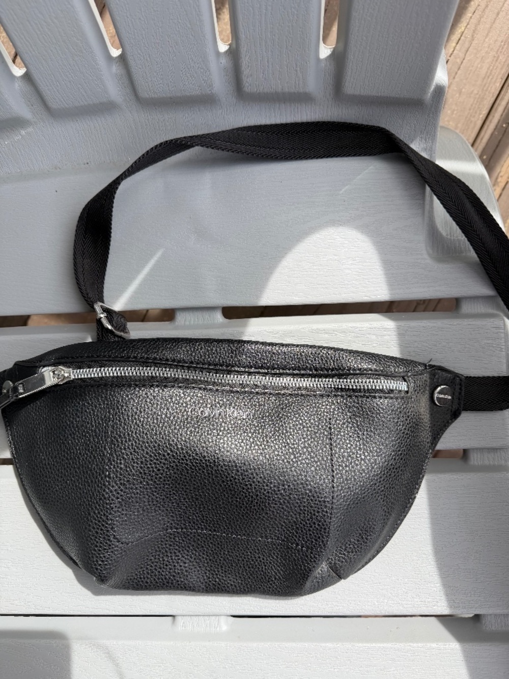 Calvin Klein, Black Medium Bum Bag